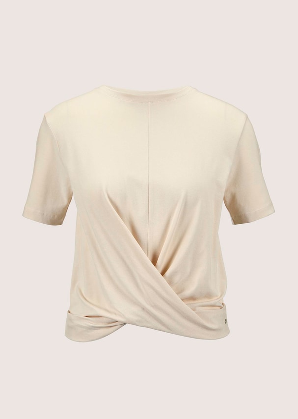 Feminines Sportshirt mit Wickeloptik 5