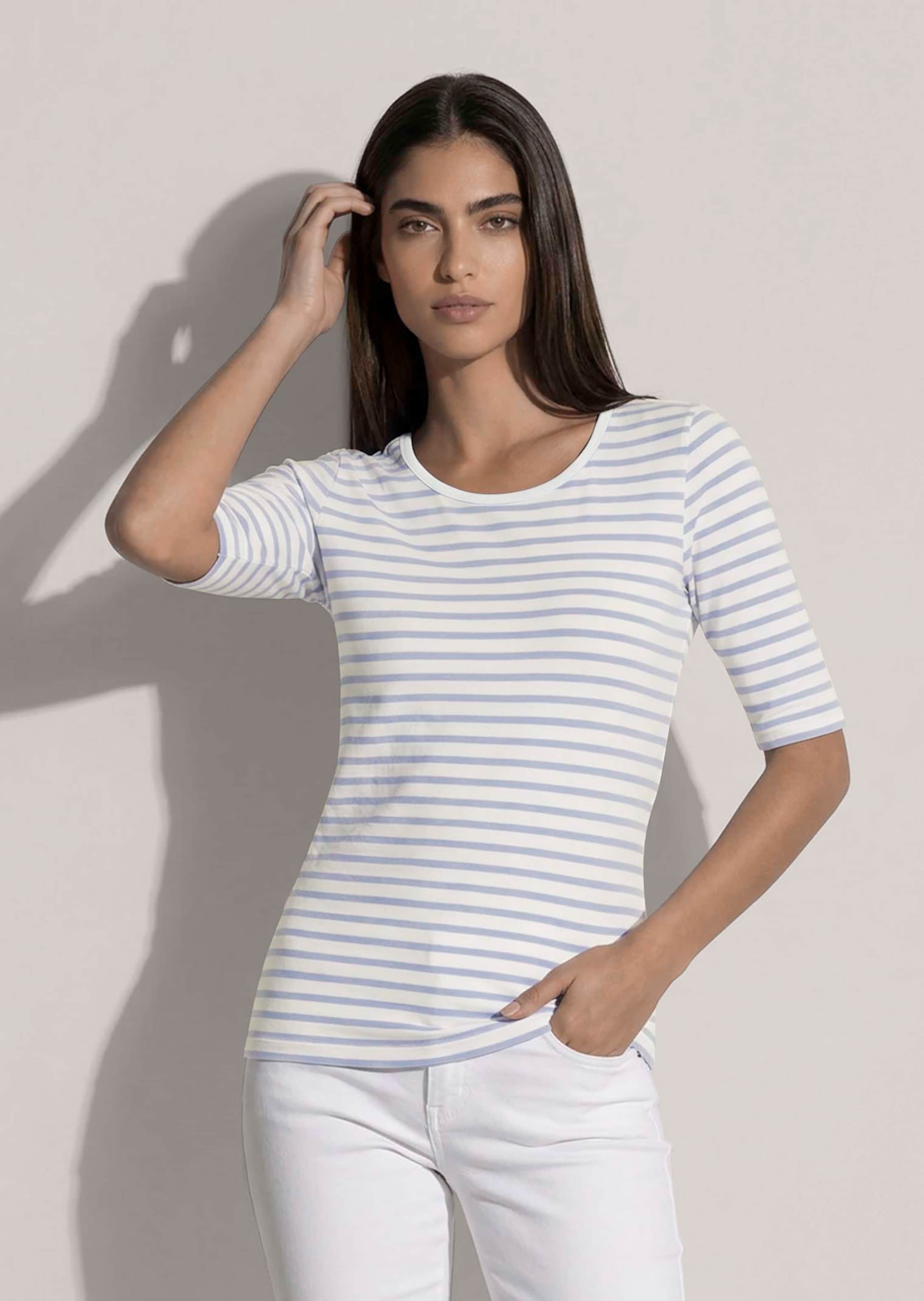 Ringelshirt mit zarten Streifen