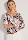 Bluse mit Blätterprint thumbnail 4