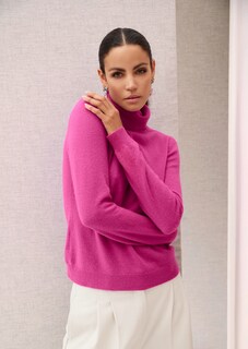 Cashmere turtle-neck jumper thumbnail 1
