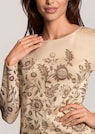 Pull en cachemire avec imprimé floral thumbnail 5