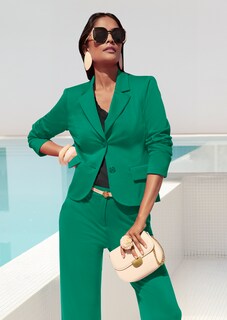 Kurzer Jersey-Blazer thumbnail 7