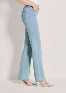 «M»-Jeans in gerader Form mit Logo-Stickerei thumbnail 4