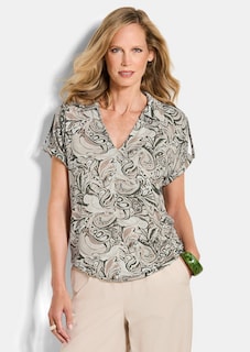 Jersey-Shirt mit Gummibündchen thumbnail 1