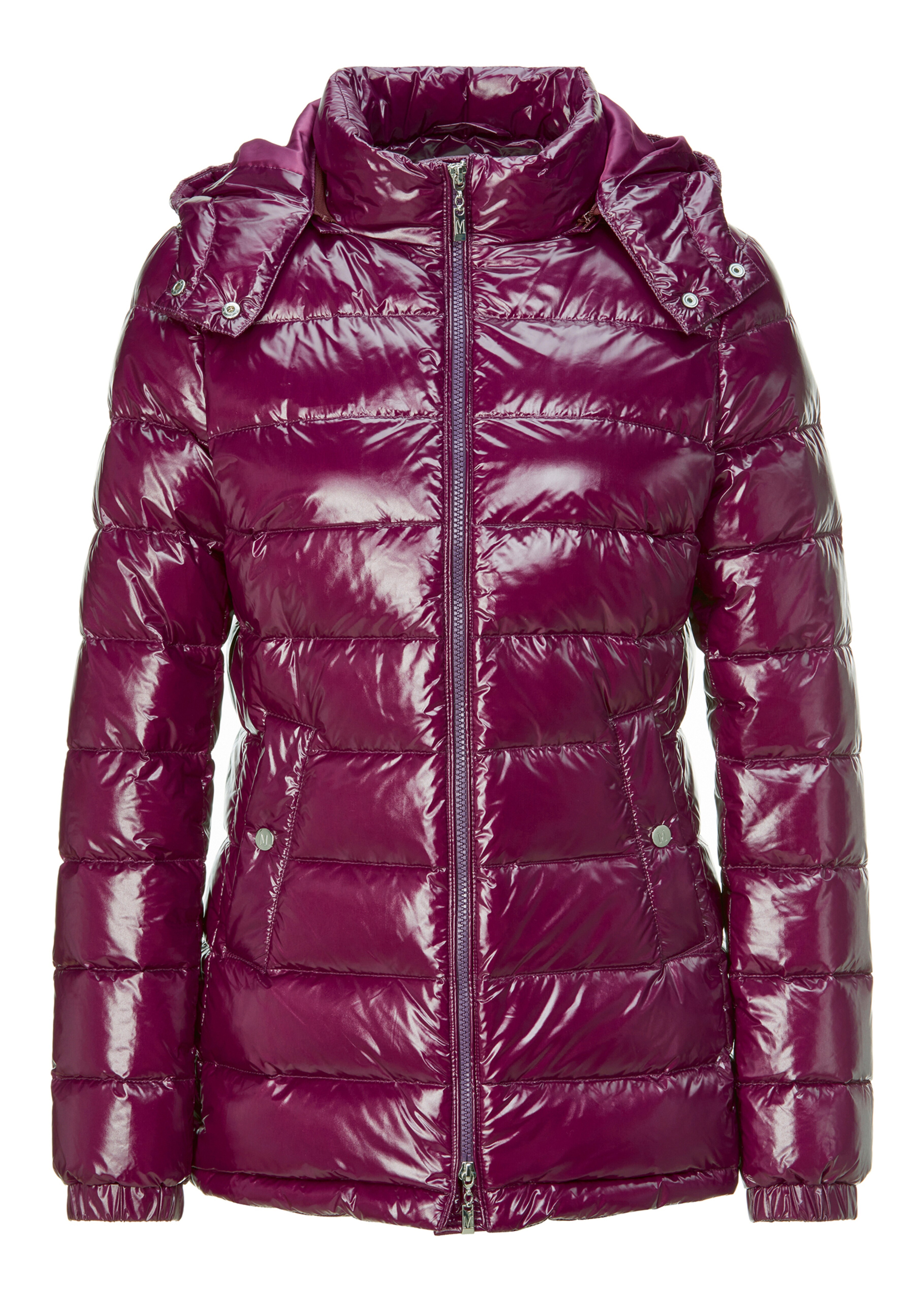 Long quilted jacket