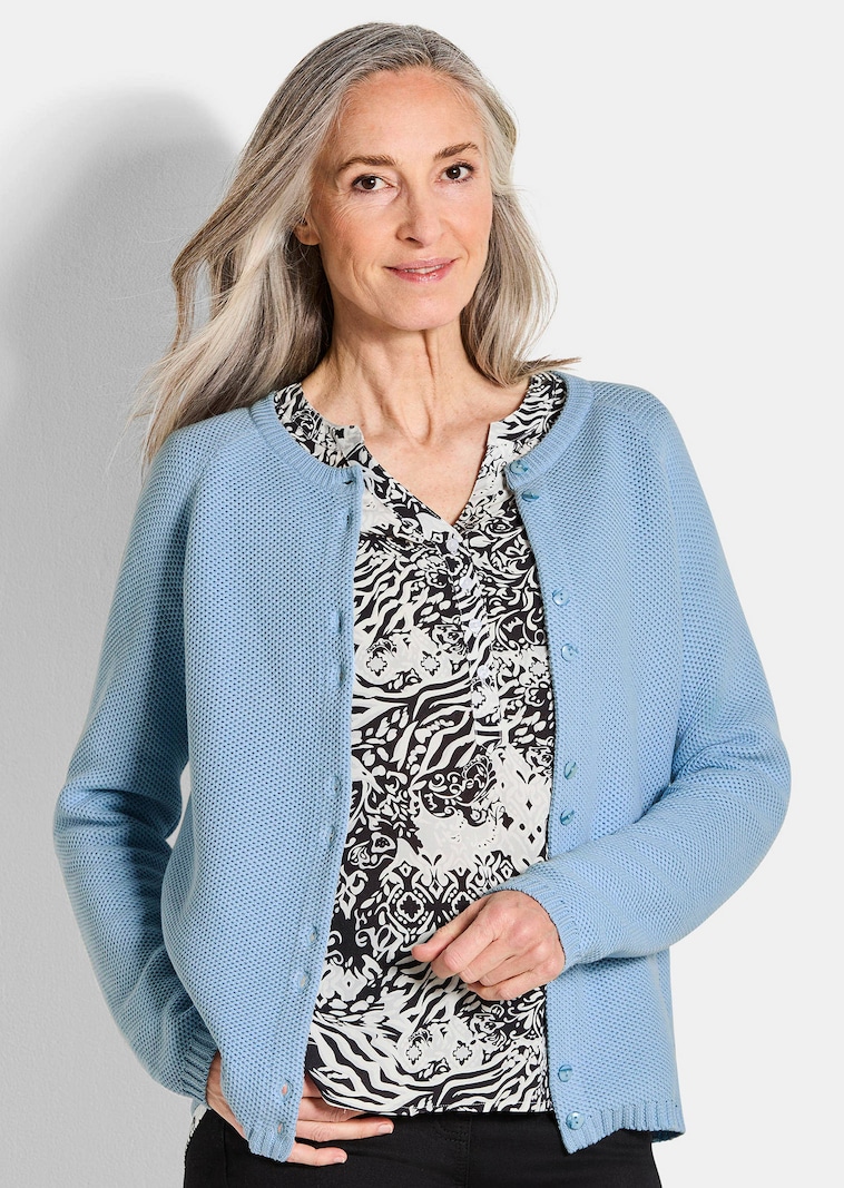Veste en tricot pur coton