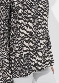 Viskose-Bluse mit Animal Print thumbnail 6