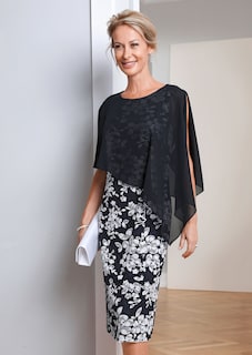 Elégante robe en dentelle et mousseline thumbnail 8