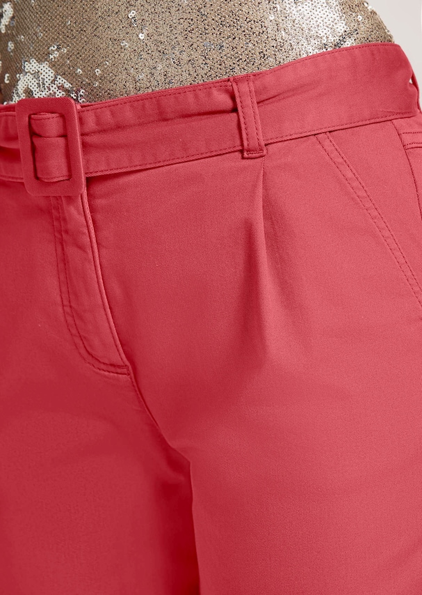 Karotten-Jeans mit Bundfalten 4