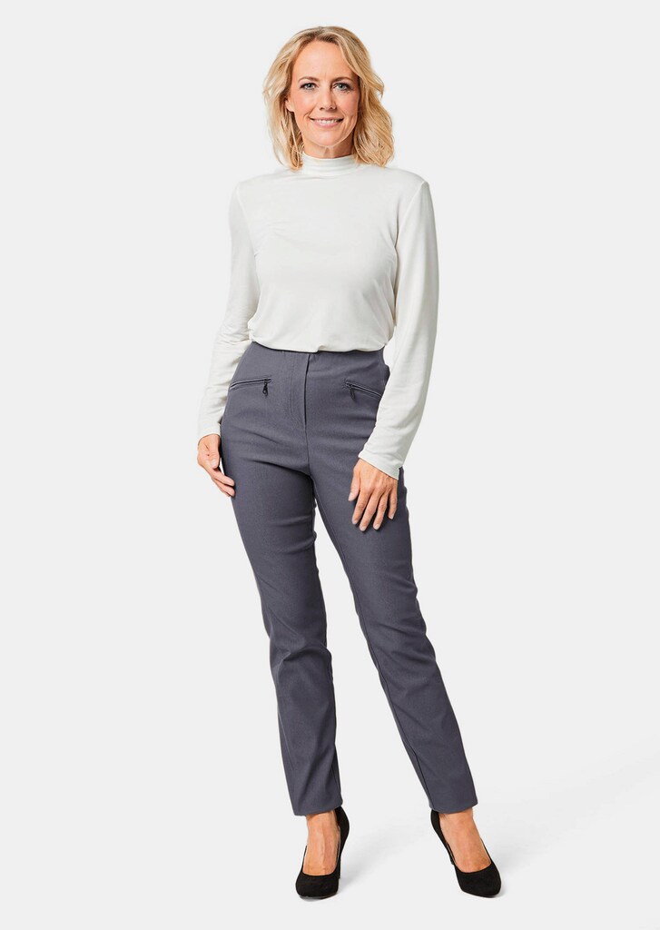 Wärmende Schlupfhose LOUISA in knitterarmer Ware