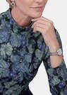 Shirt met lange mouwen, opstaande kraag en bloemenmotief thumbnail 5