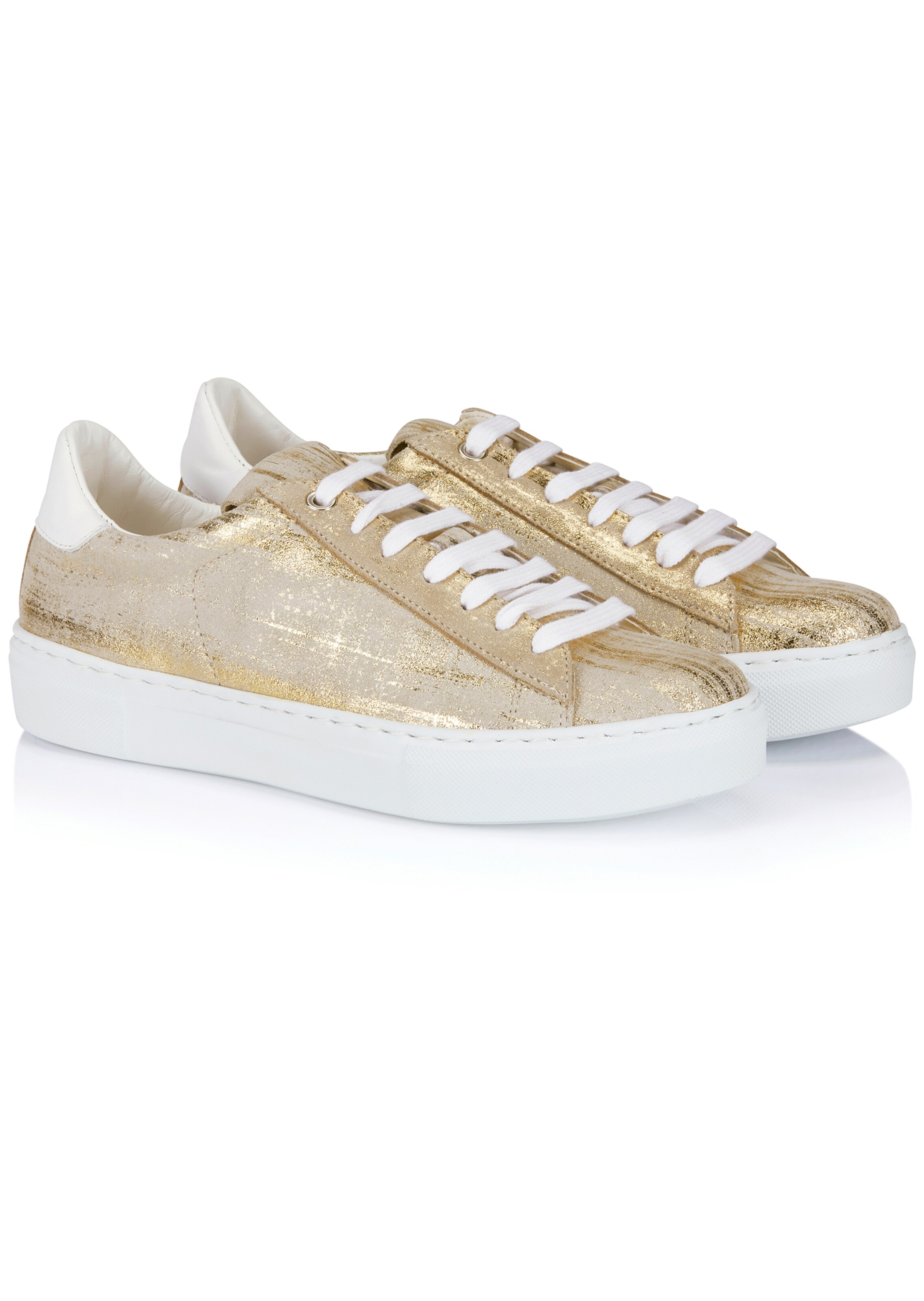 Ledersneaker zum Schnüren