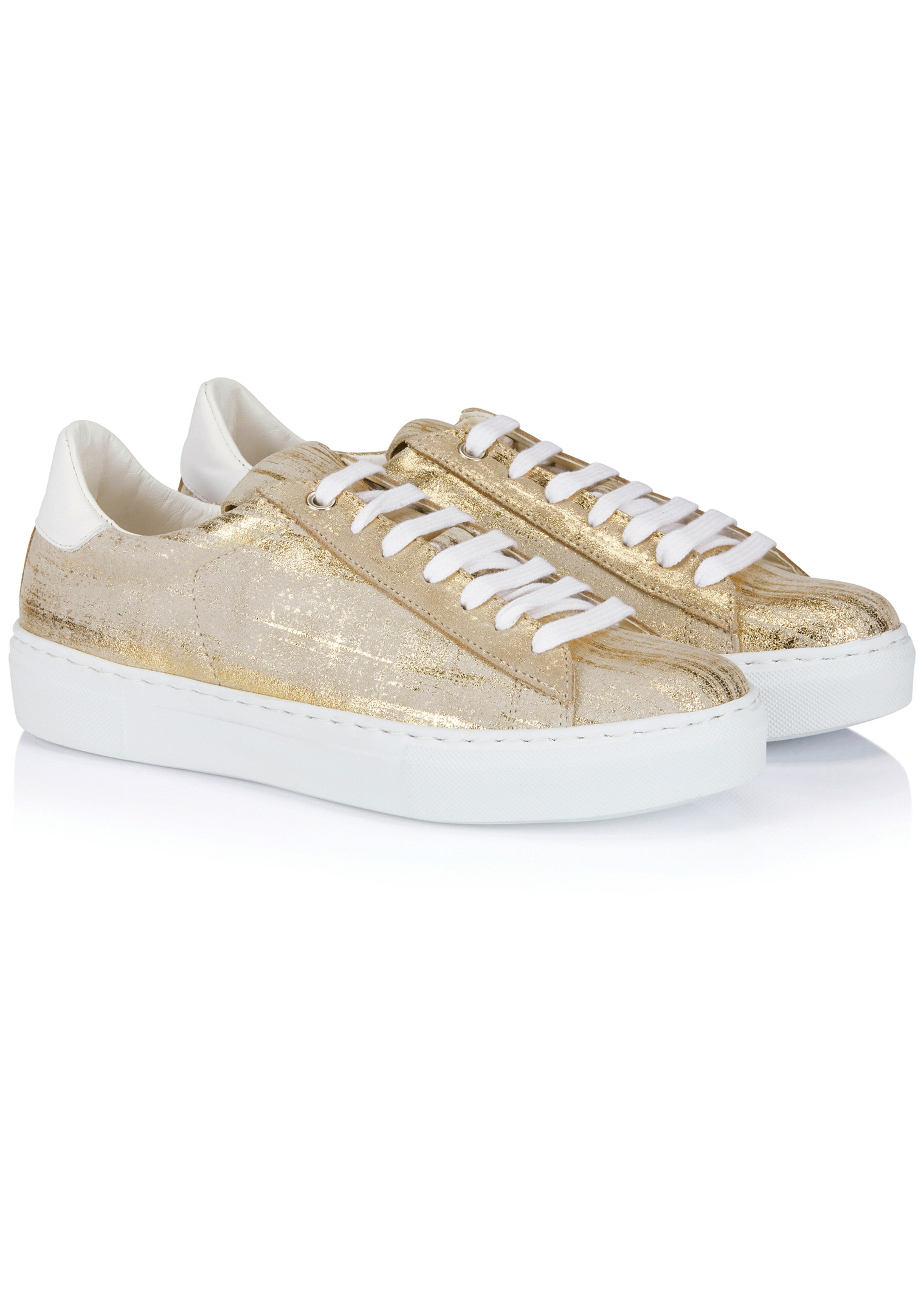Ledersneaker zum Schnüren