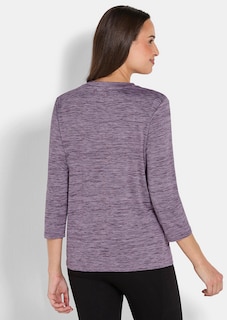 Functioneel shirt met glittermotief thumbnail 2