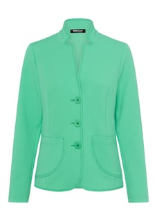 Jersey-Blazer mit kleinem Stehkragen thumbnail 4