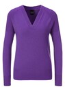 V-neck cashmere jumper thumbnail 1
