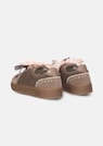 Sneaker aus Veloursleder mit Teddyfell thumbnail 2