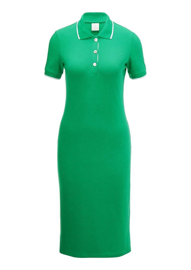 Polo dress with floral print in apple green / white | MADELEINE Fashion Polo dress with floral print in apple green / white | MADELEINE Fashion