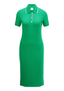 Polo dress with floral print thumbnail 1