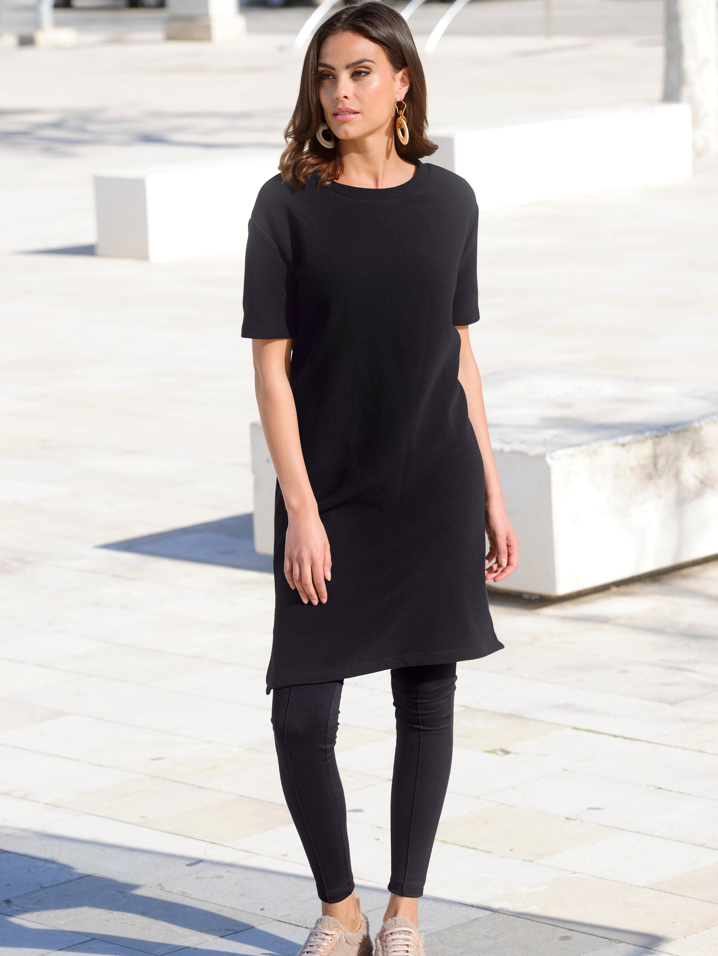 Leggings mit Biesen 4