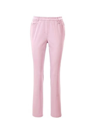 rosé Pantalon léger en coton LOUISA