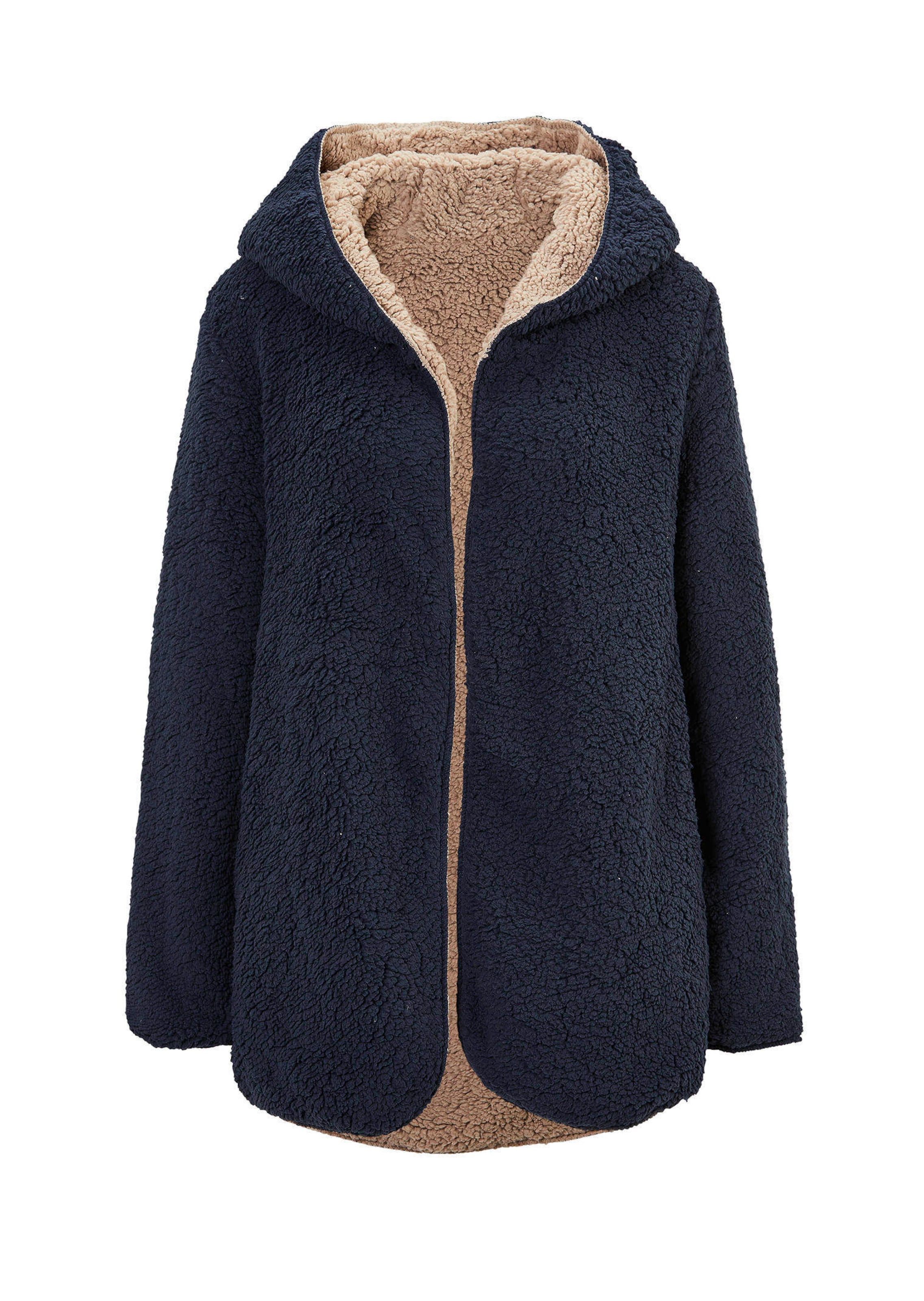 Wendejacke in Teddy-Optik in großen Größen