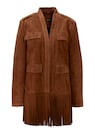 Veste-chemise. Cuir velours de chèvre thumbnail 1