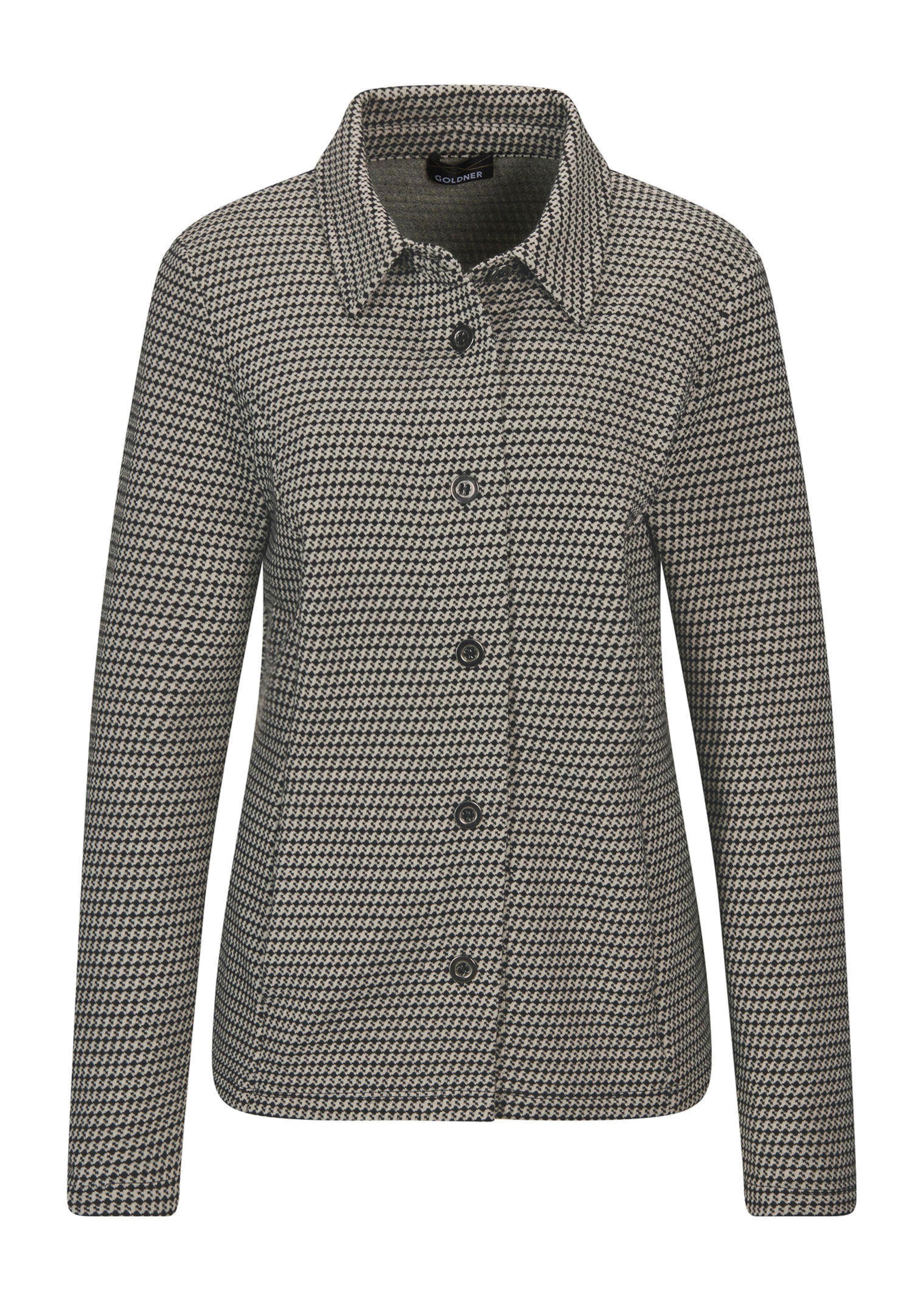 Surchemise avec motif pied-de-poule