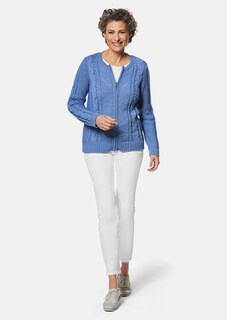 Cardigan à fil ruban et détails mode thumbnail 2