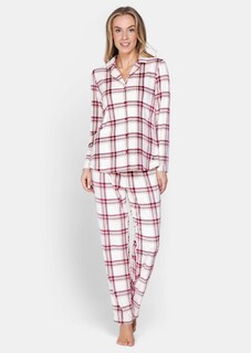 Pyjama aus Flanell im Karodessin thumbnail 1