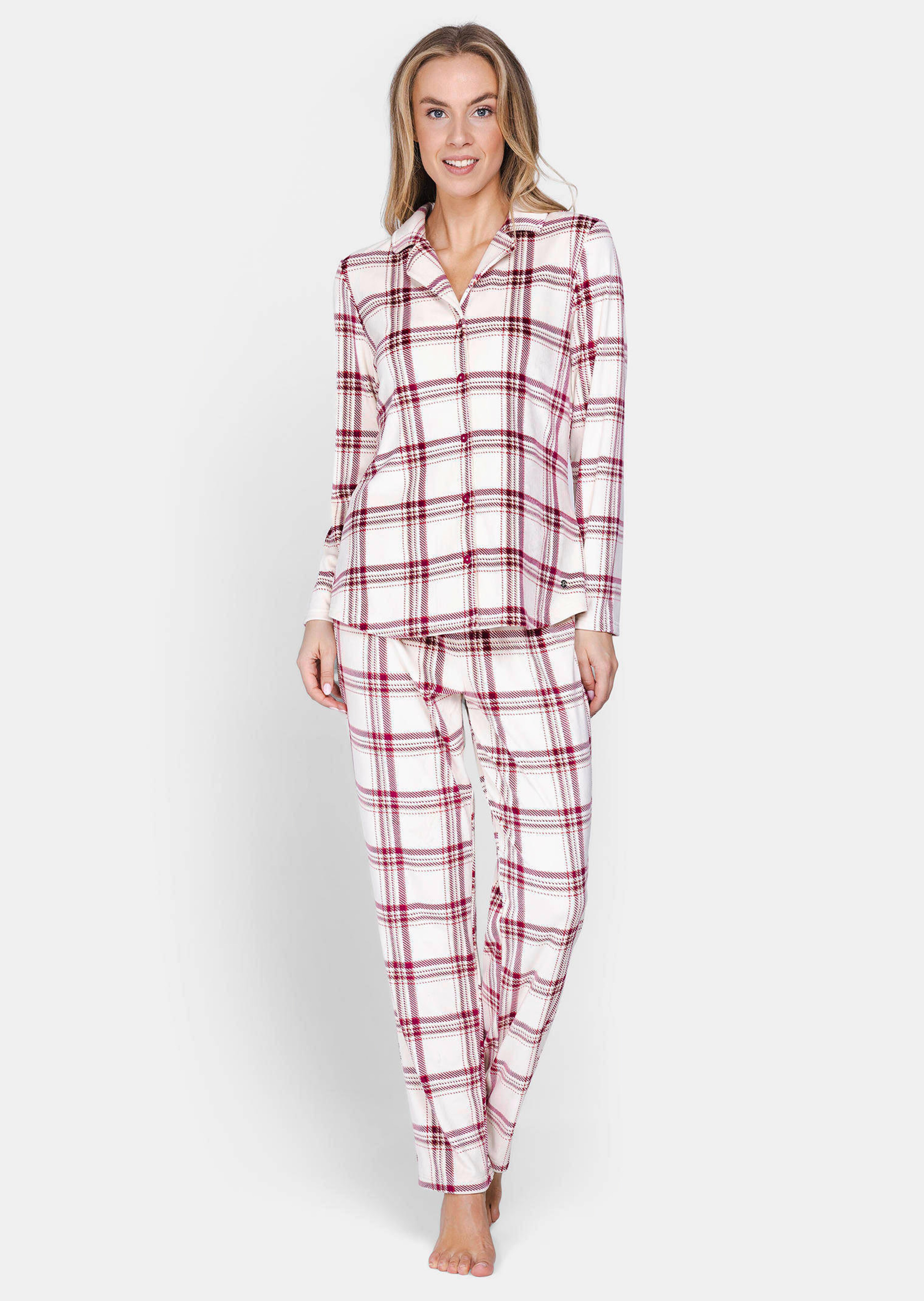 Pyjama aus Flanell im Karodessin