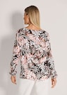 Bluse mit Blätterprint thumbnail 3