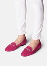 Loafer aus Veloursleder mit Zierkette thumbnail 1