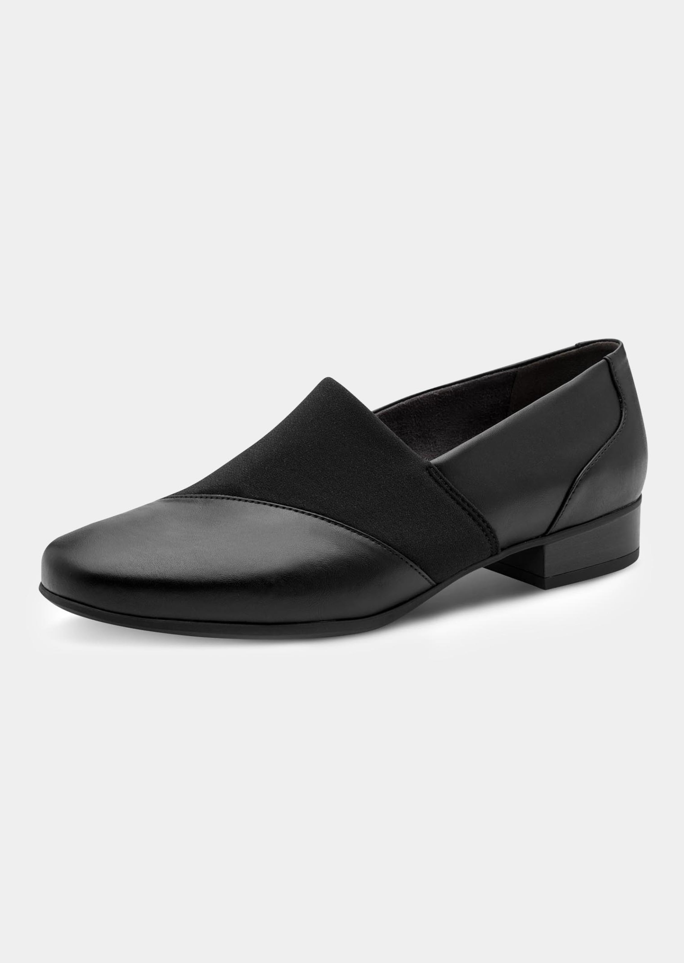 Slipper mit breitem Stretcheinsatz