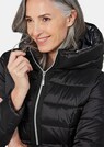 Lange Steppjacke mit Kapuze thumbnail 5