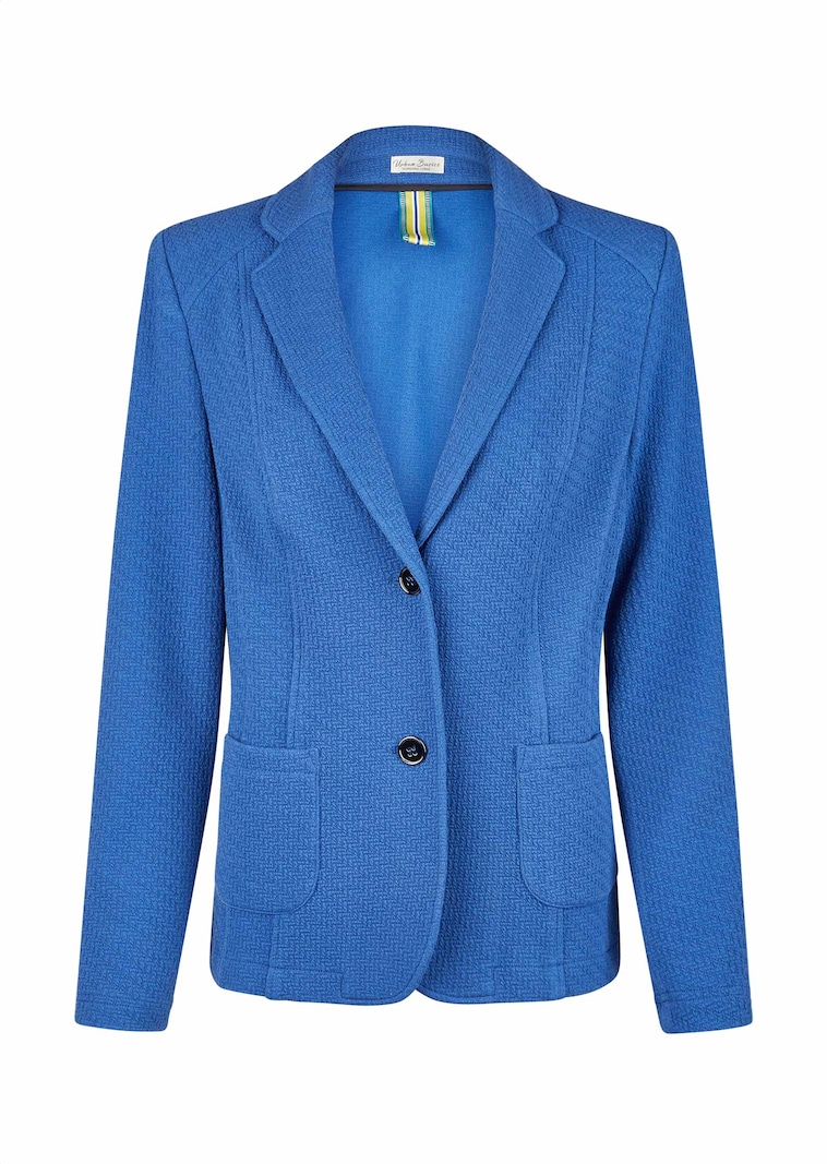 Jerseyblazer mit Taschen