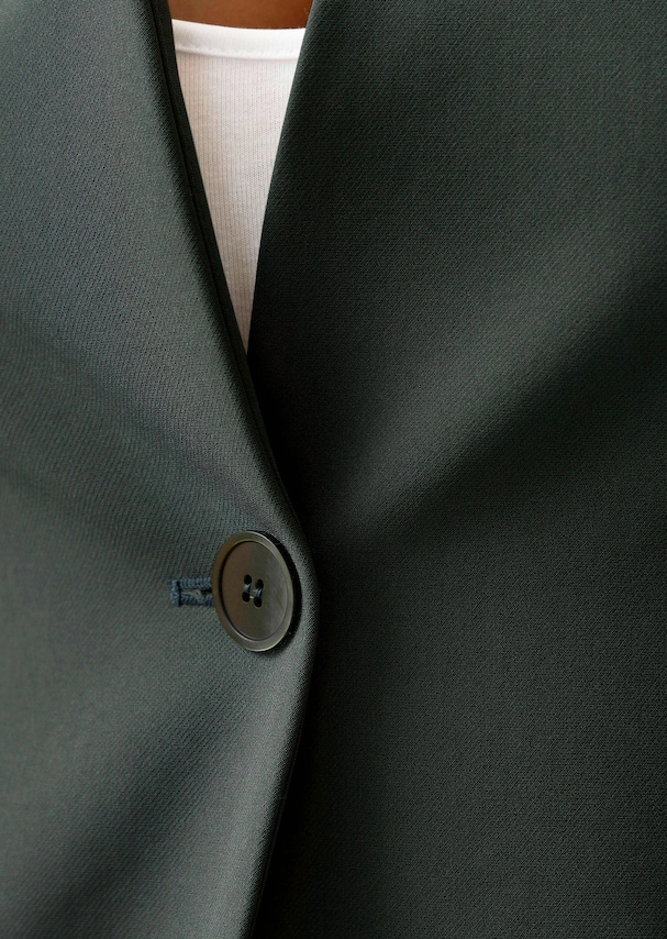 Blazer Mit Kelchkragen 4