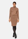 Knitted dress with turtleneck thumbnail 2