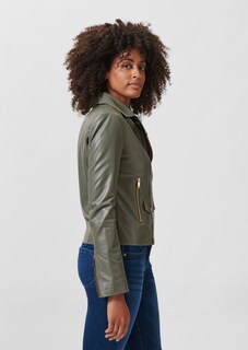 Veste. Cuir nappa d'agneau thumbnail 4