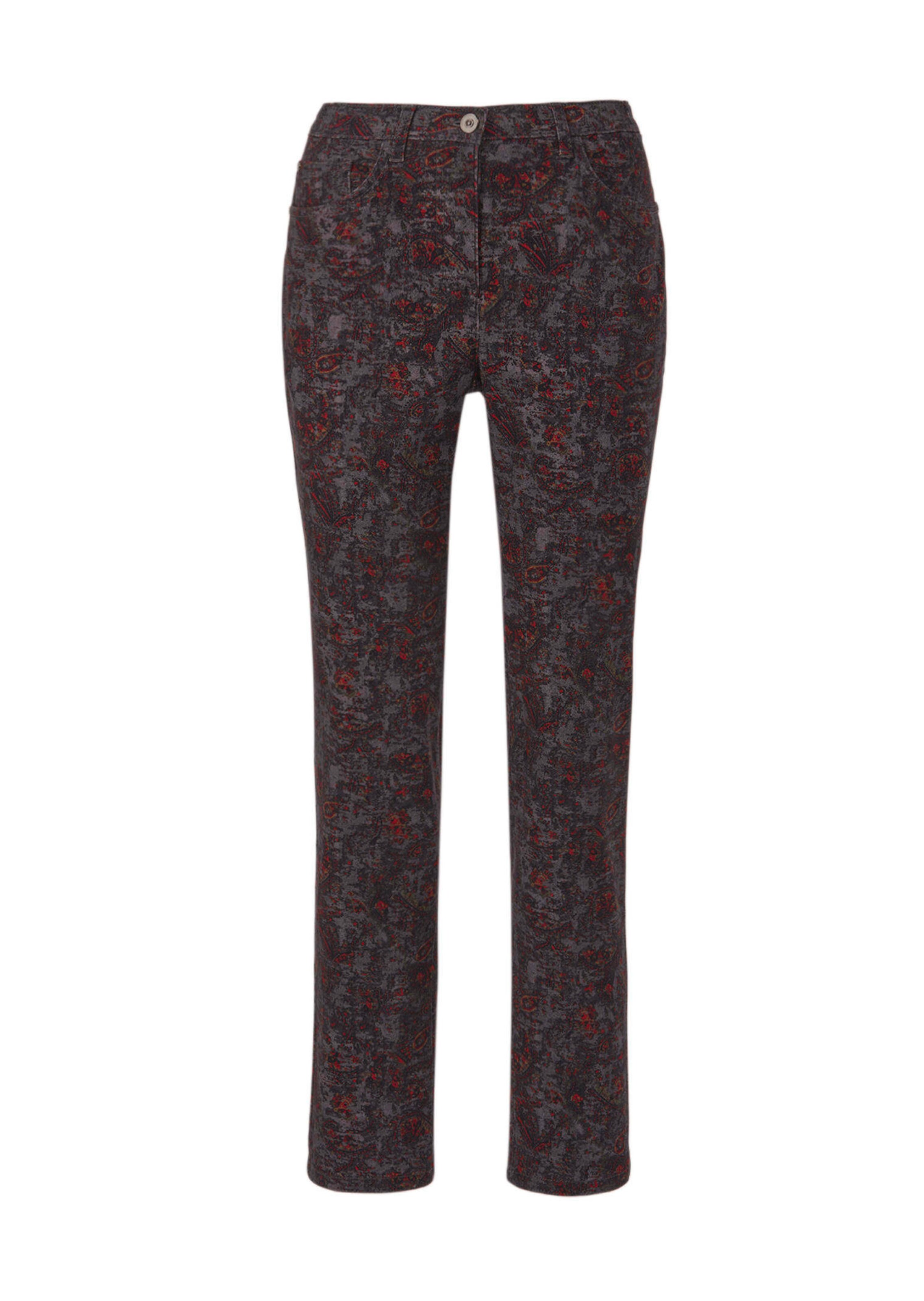 Druckhose LOUISA mit Paisley-Muster