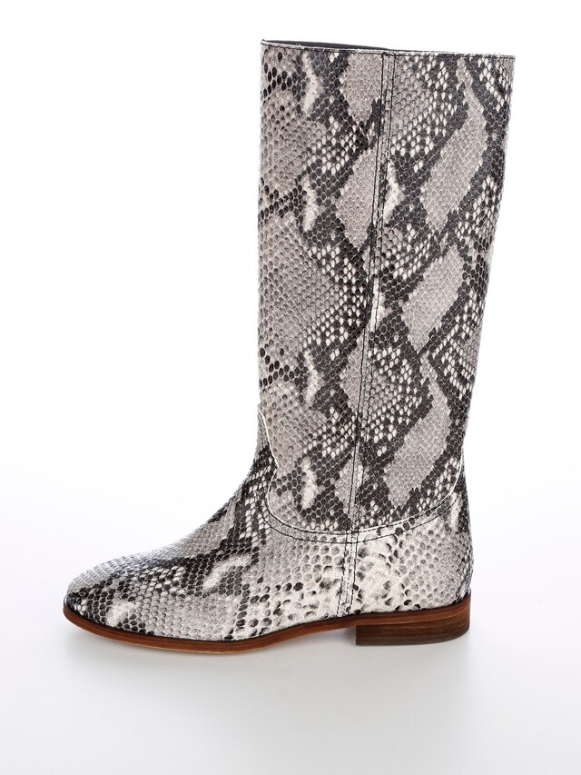 Stiefel in Snake Print 5