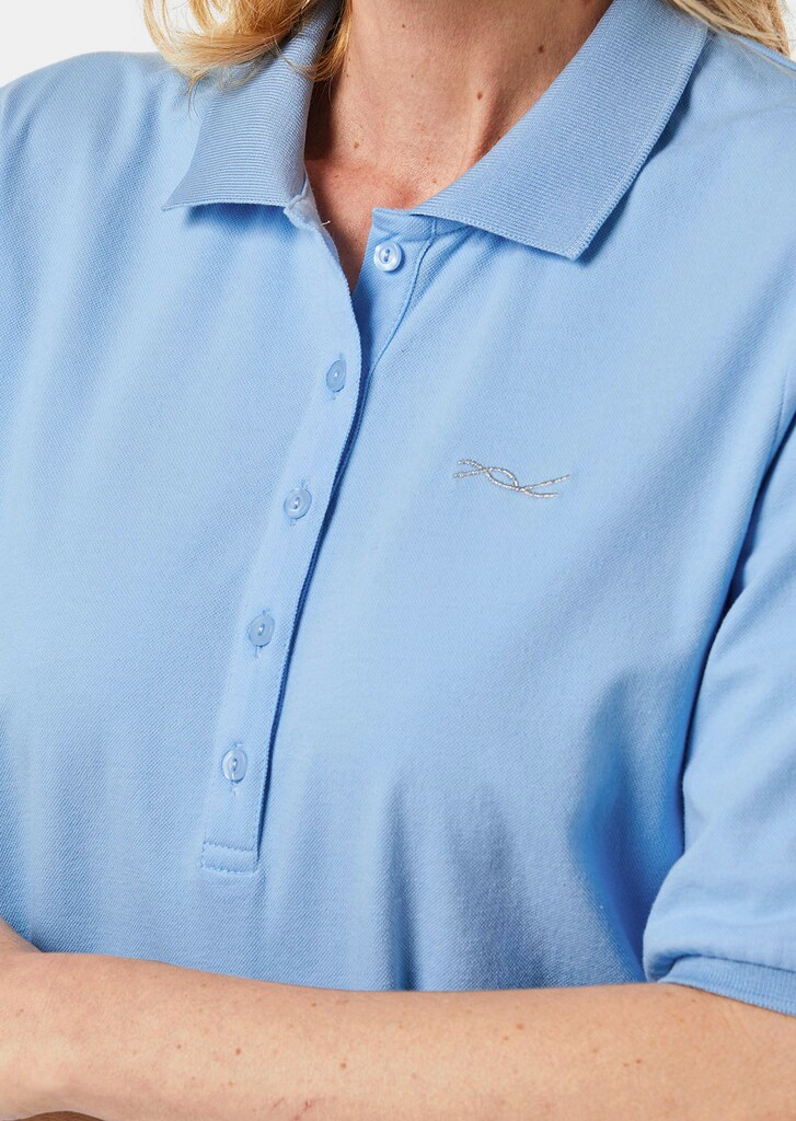 Poloshirt in hochwertiger Pikee-Qualität