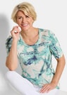 Jersey-Shirt mit Glitzersteinchen thumbnail 4