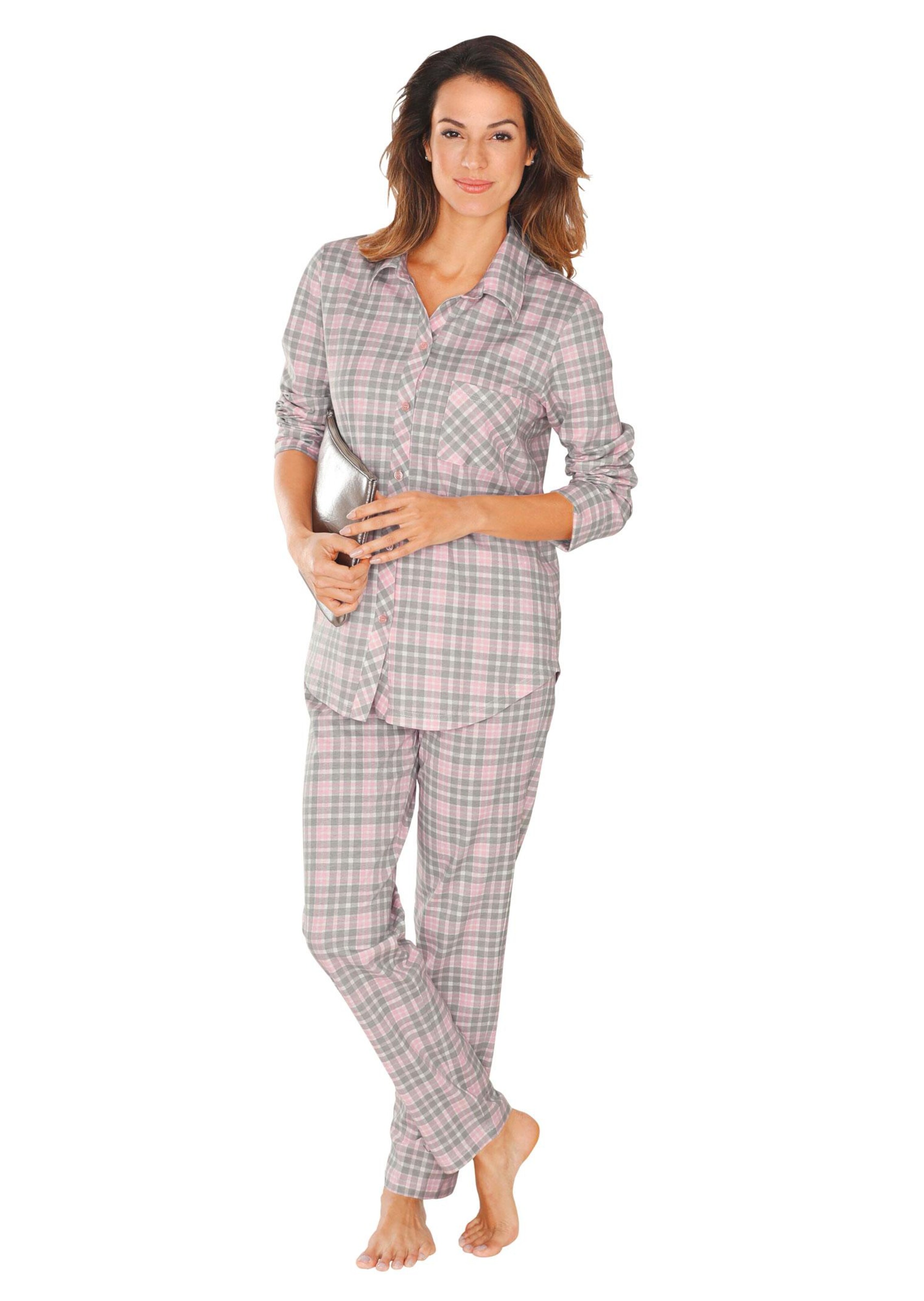Klassieke pyjama met een modieus ruitdessin