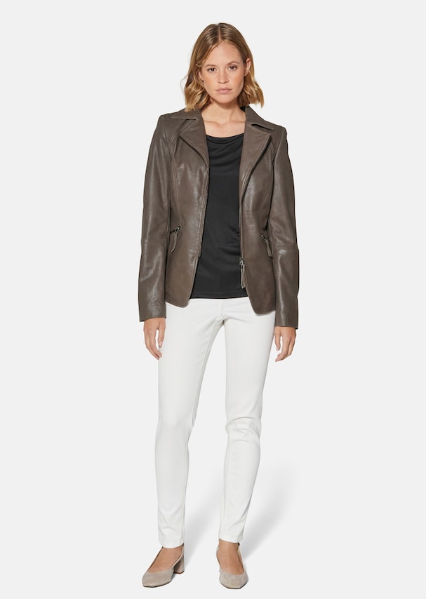 Nappa leather jacket 1
