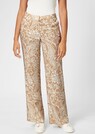 Wide trousers with paisley pattern thumbnail 1