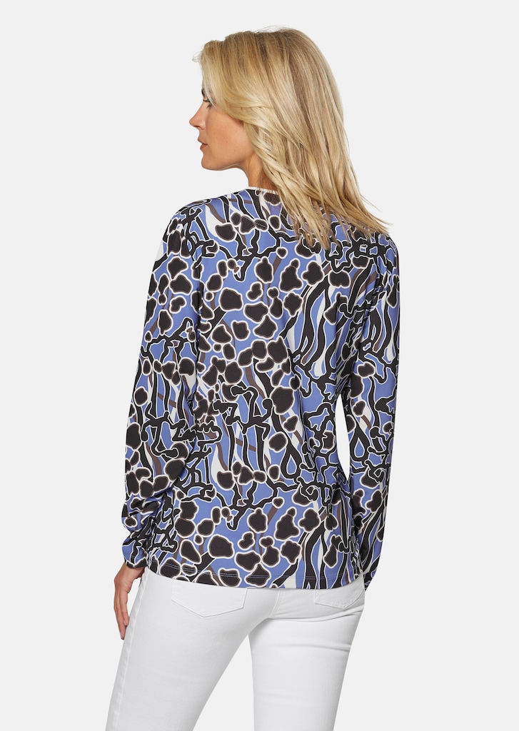 Printed jacket with M SPORTS sequin embroidery 2