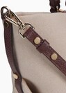 Shopper aus Leder und Textil thumbnail 3