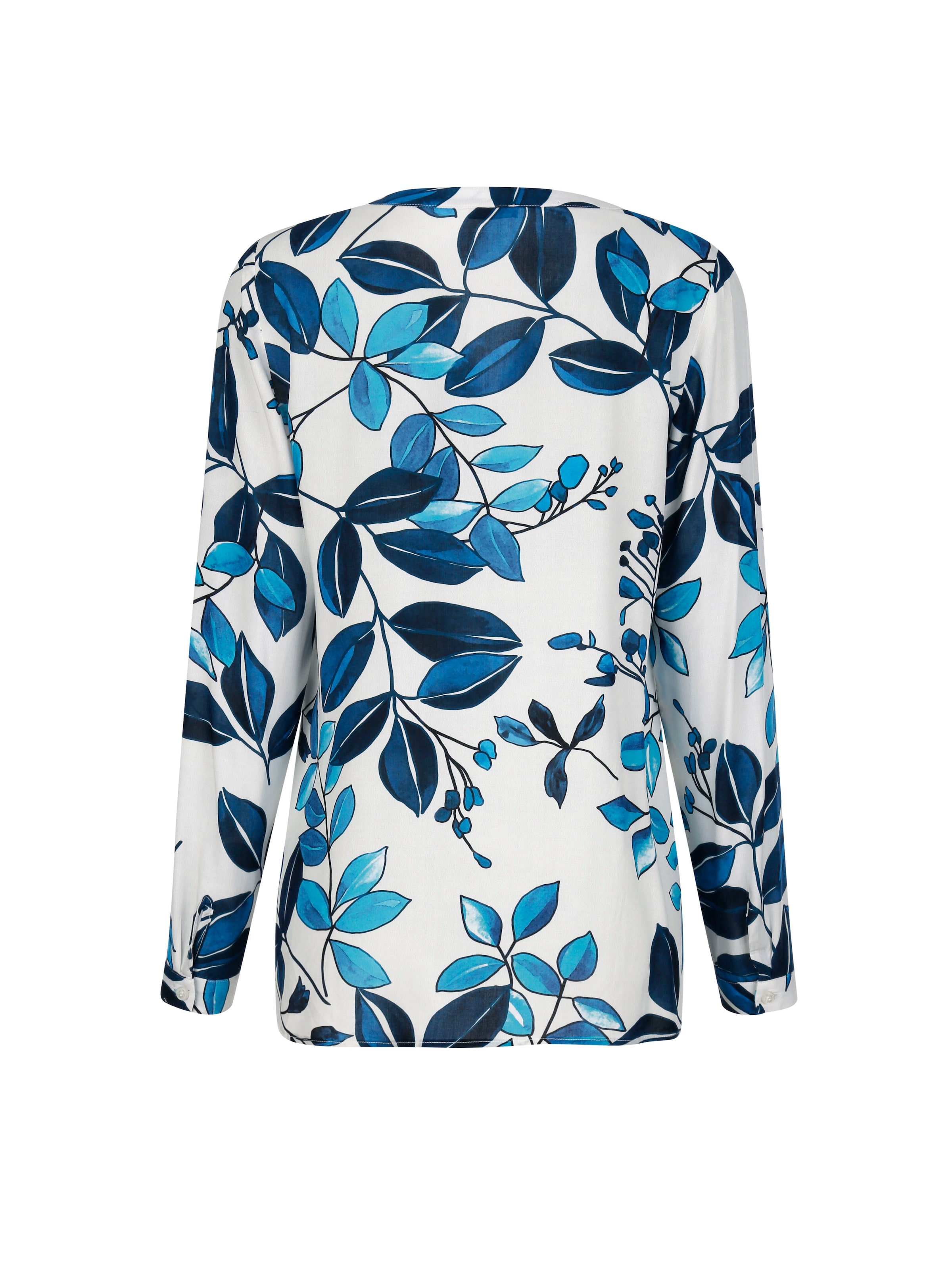 Bluse mit floralem Dessin