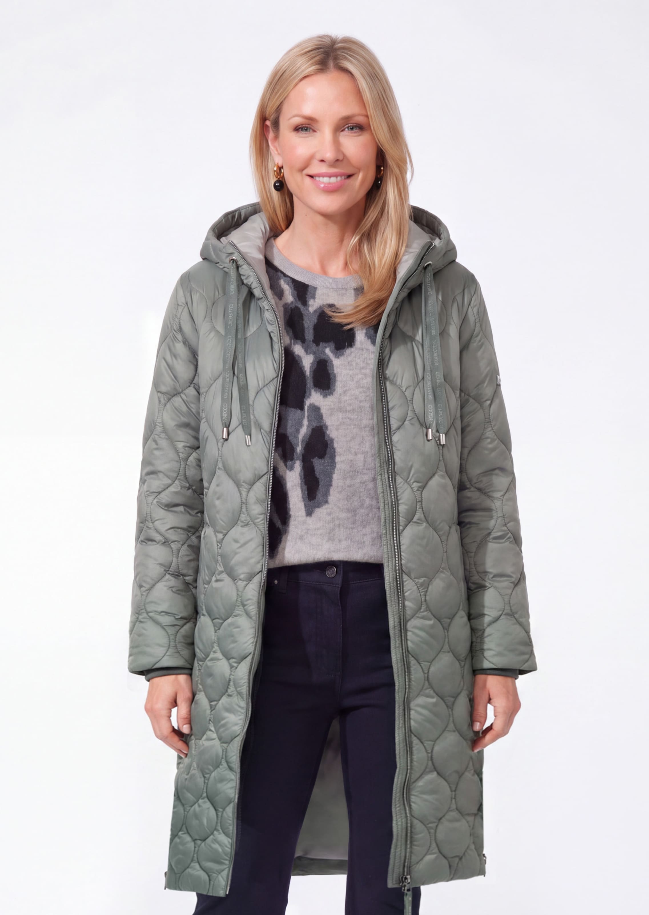 Manteau matelassé avec capuche